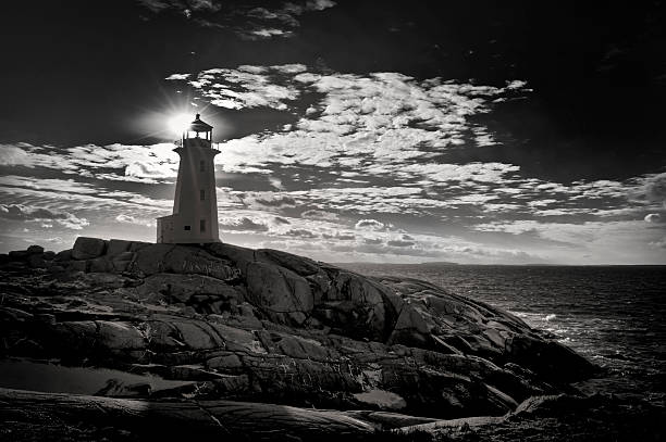 istock Peggy's Cove Lighthouse at Sunset, Nova Scotia, Canada 532009933