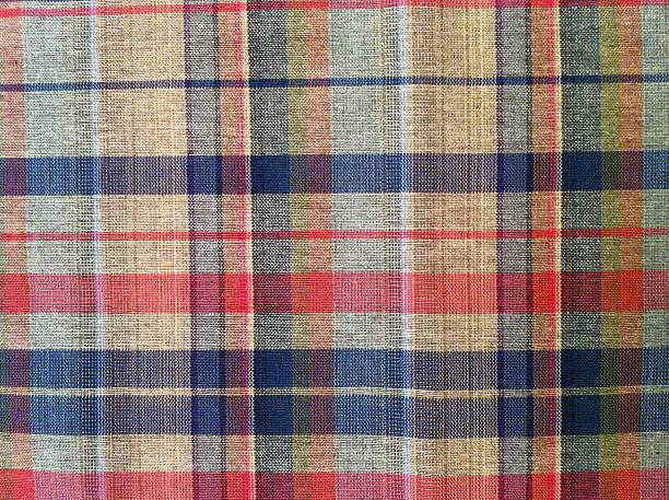 istock abstract texture plaid Cotton fabric of colorful background 532010557