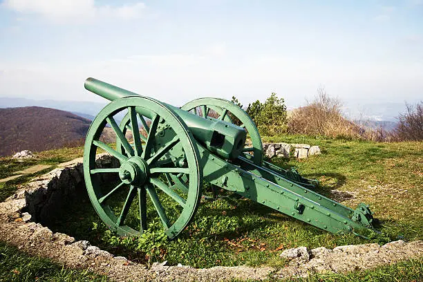 Photo of Cannon on Shipka Peak, Bulgaria