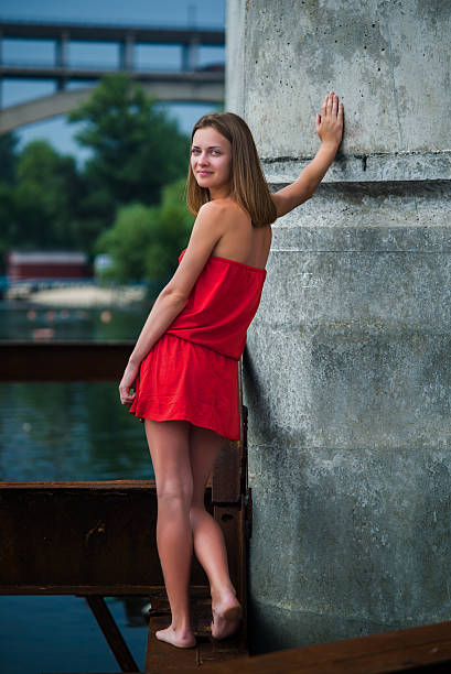 istock Girl in red 532022767