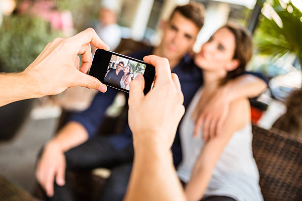 istock photographing their friends 532023523