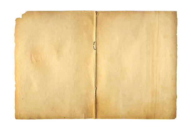 istock Open cover writing-book with  metal clip for record 532024065