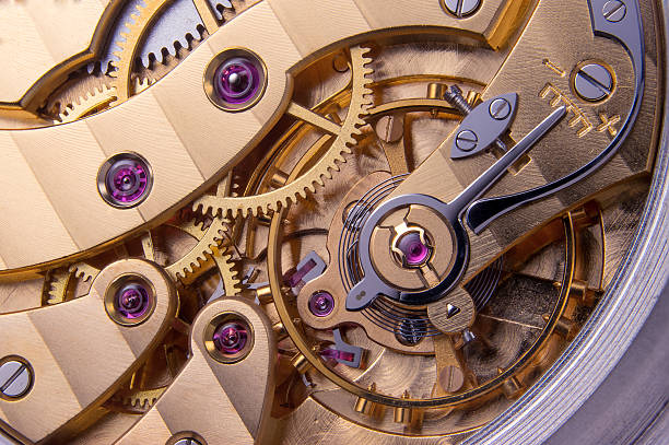 clockwork - watchmaking photos et images de collection