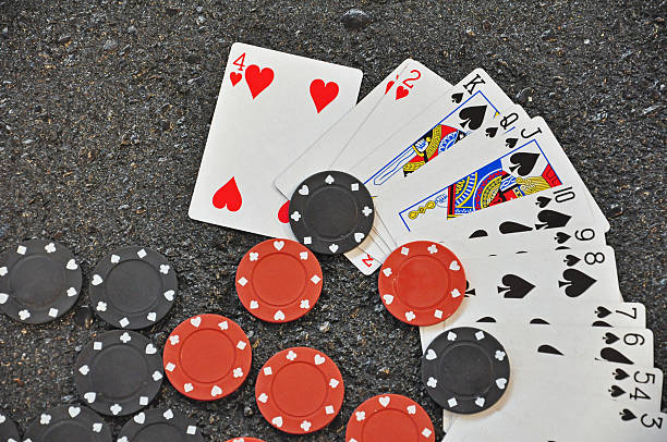 poker wide range of accessories to play poker child gambling chip gambling poker stock pictures, royalty-free photos & images