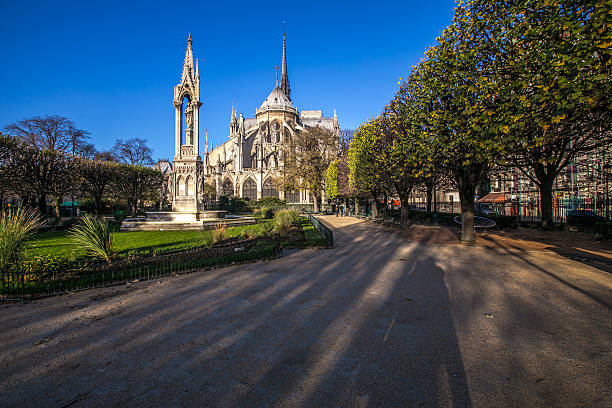 istock Notre Dame de Paris cathedral, France 532029570