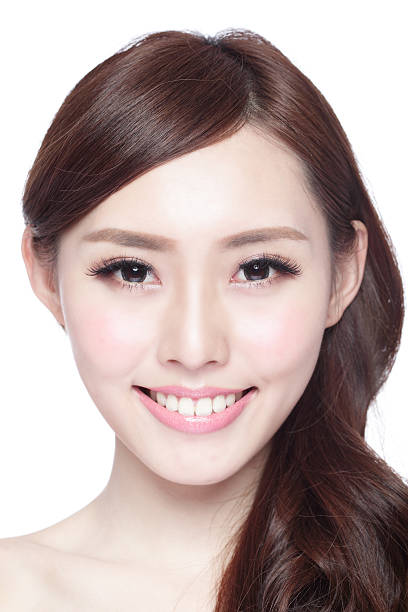 istock Beauty woman with charming smile 532032520
