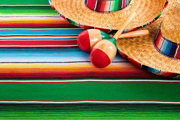 istock Mexico Cinco de Mayo Mexican Sombrero Fiesta Background 532032730