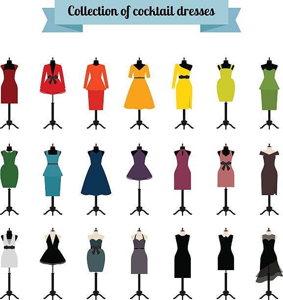 70+ One Strap Dress Stock Illustrations, Royalty-Free Vector Graphics &  Clip Art - iStock
