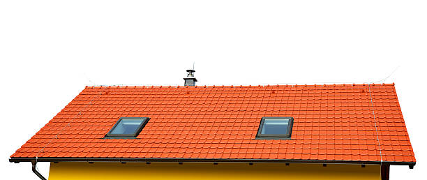 istock Roof house with tiled roof 532041978