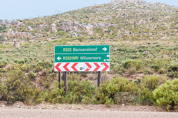 istock Road sign at Baviaanskloof 532047110