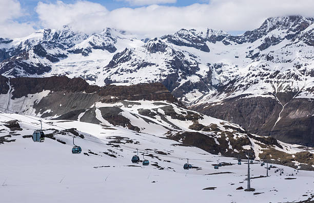 istock Cable car to Matterhorn, Switzerland 532047540