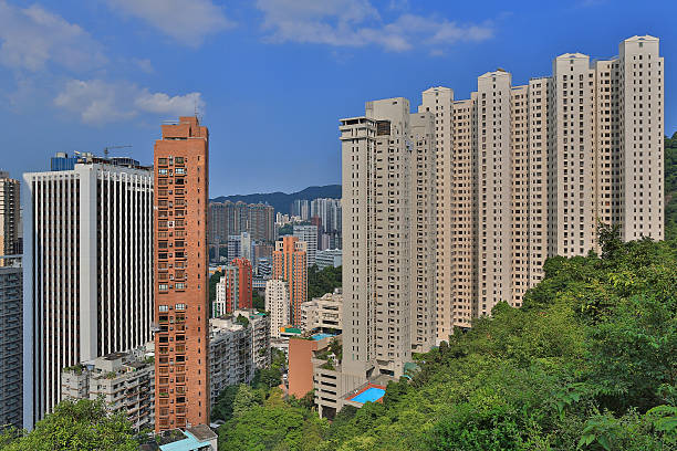 istock Bowen road view of wan chai 532047918
