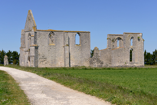 Cistercian Abbey, called des Châteliers, of  the commune La Flotte-en-Ré in the Charente-Maritime department in southwestern France. It is situated on the Ile de Ré.