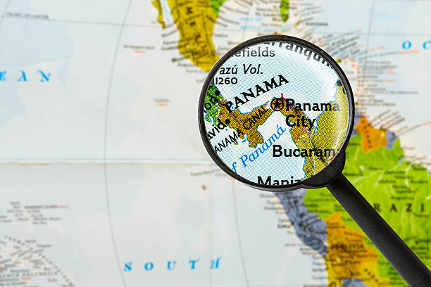 istock map of Republic of Panama 532049480