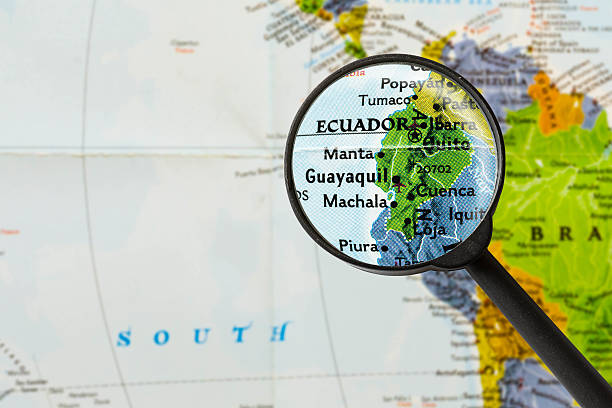 istock map of Republic of Ecuador 532049496