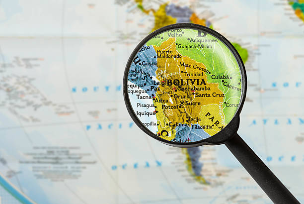 istock map of Plurinational State of Bolivia 532049552