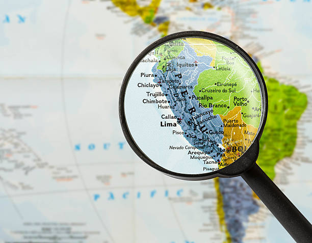 istock map of Republic of Peru 532049568