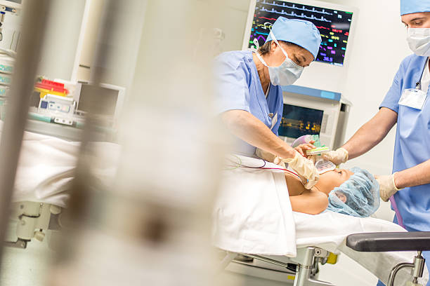 istock Doctor and patient in operating theatre 532051182