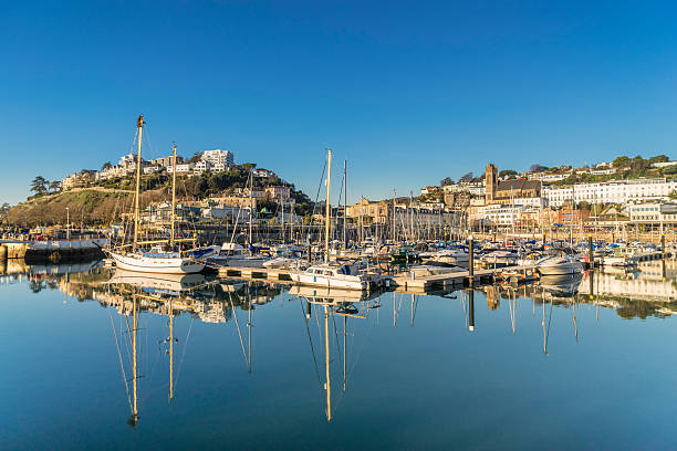 торки в южной девон - torquay стоковые фото и изображения