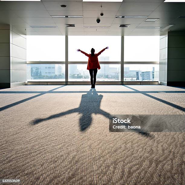 Expressing Freedom Stock Photo - Download Image Now - Business, City, Looking Through Window