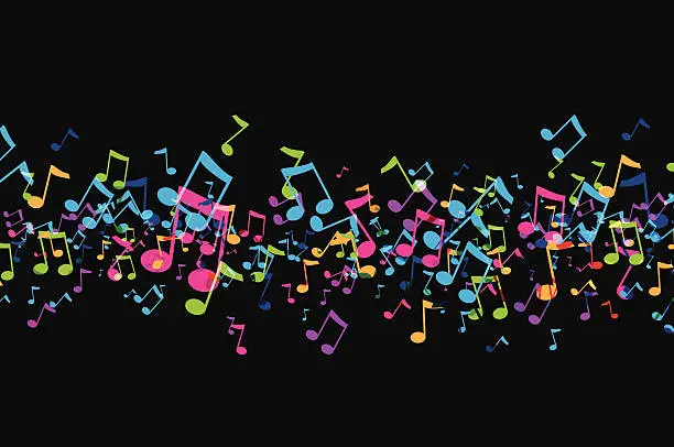 Vector illustration of Music background