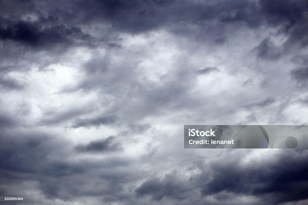 clouds sky Dark storm clouds sky background Atmosphere Stock Photo