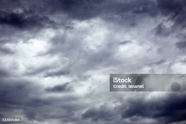 Clouds Sky Stock Photo - Download Image Now - Atmosphere, Backgrounds, Black Color