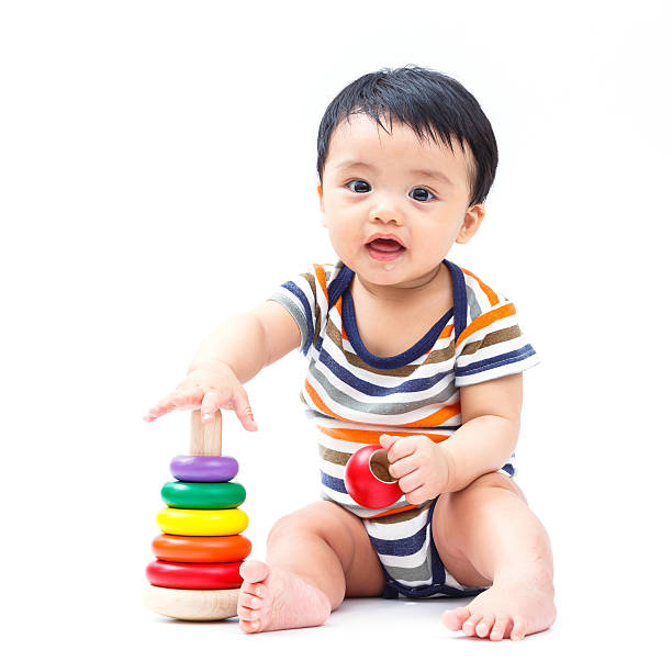 istock Cute asian baby 532055053