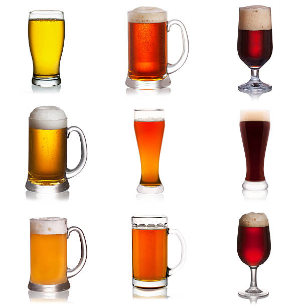 istock Set of various beer isolated on a white background 532055897