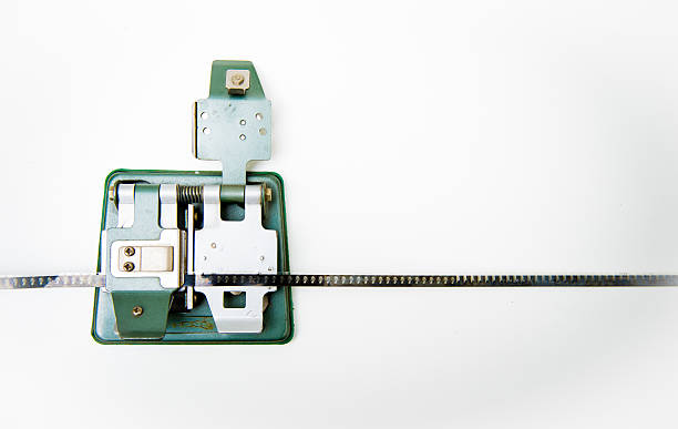 istock 8mm vintage splicer with film 532057665