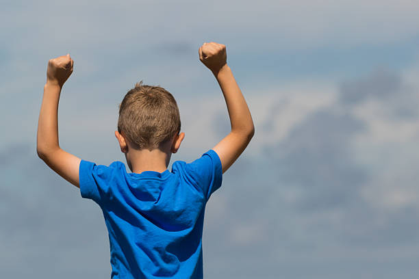 istock Boy with clenched fists 532058871