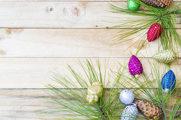 istock Christmas Decoration Over Wooden. 532090381