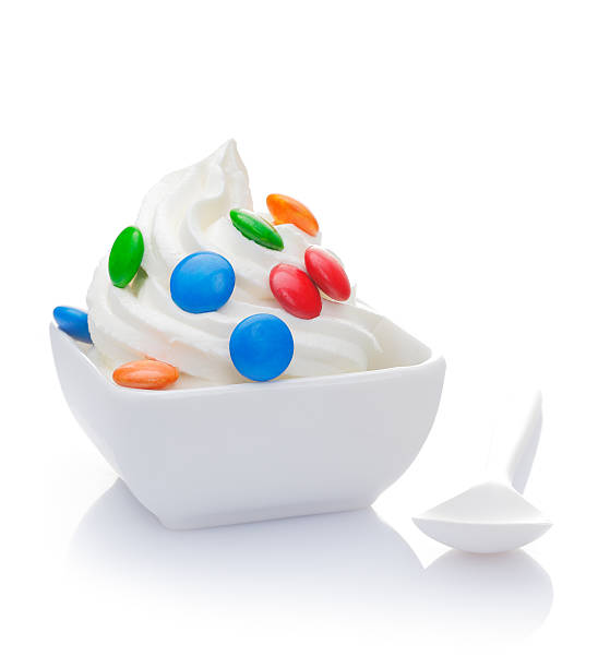 istock Delicious vanilla frozen Yogurt 532093519