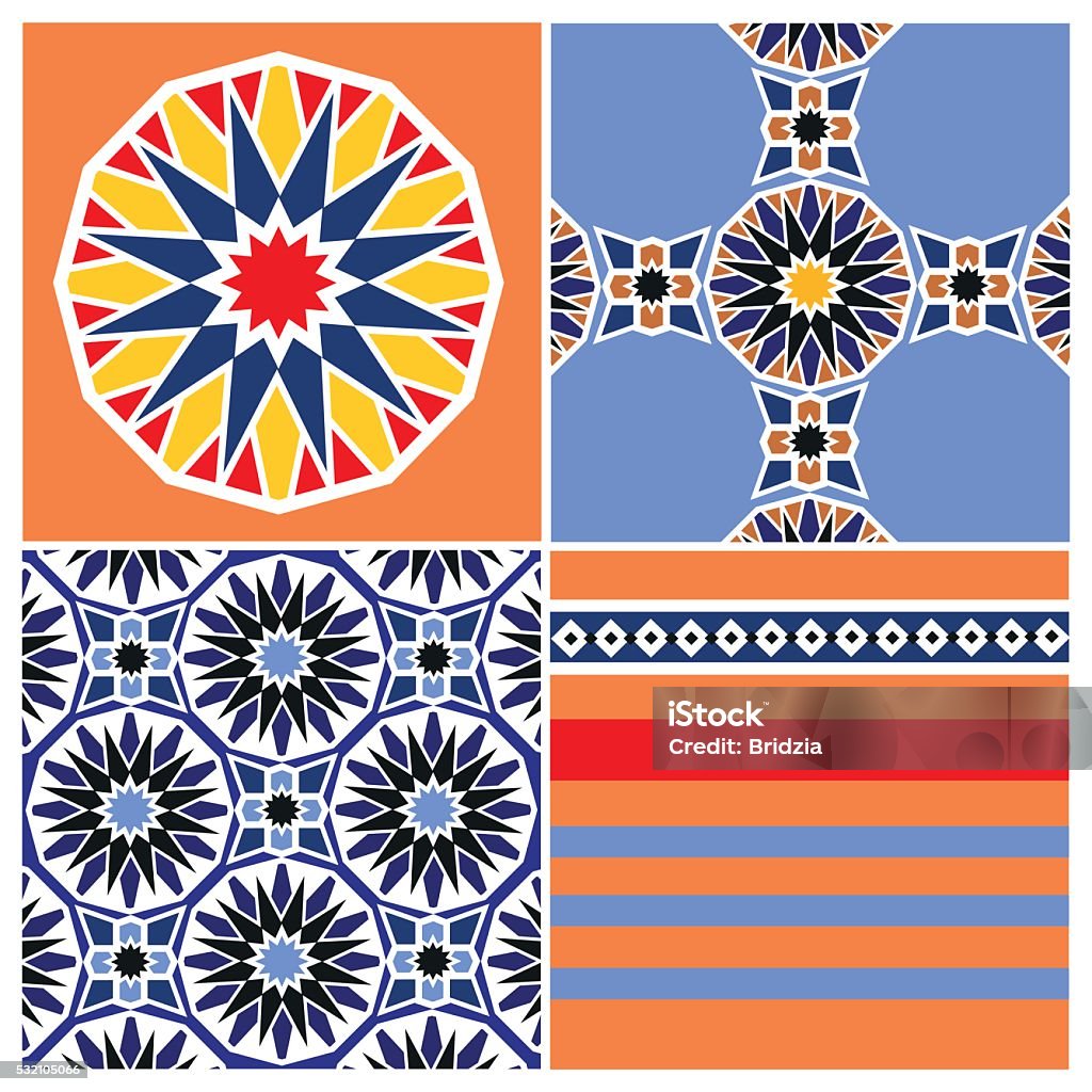 arabic pattern design arabic pattern design - examples inspiration Arabic Style stock vector