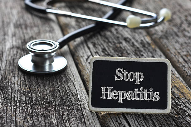istock Medical Concept- Stop Hepatitis word written on blackboard with 532111000