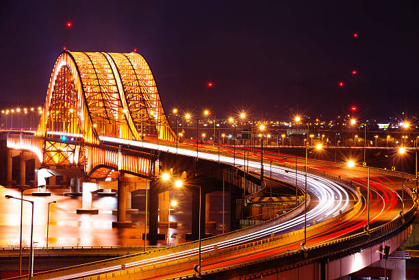 istock Banghwa bridge at night, 532111603