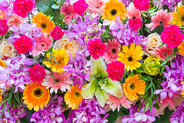 istock Bunch of flowers for background 532113586
