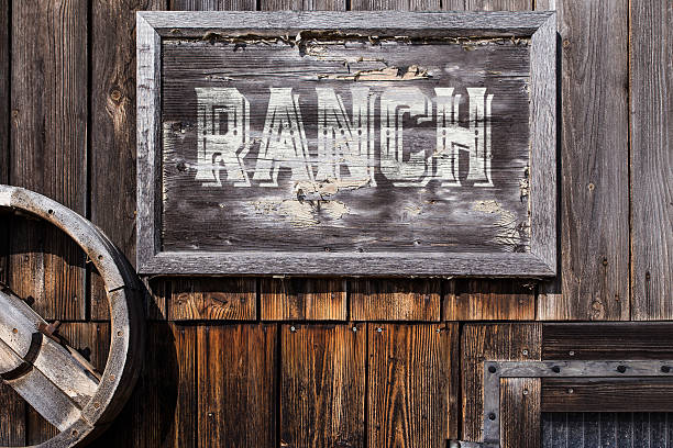 istock wooden sign with word ranch 532114686