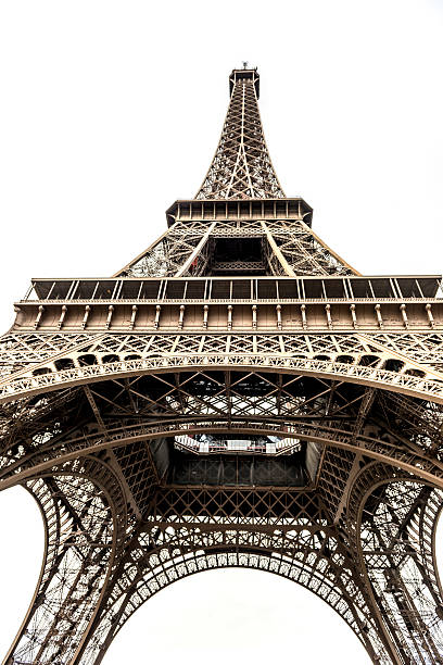 istock Eiffel Tower, Paris - France on a white background 532114979