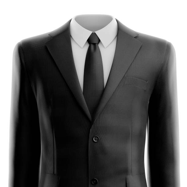 istock Elegant Black Businessman Suit 532115293