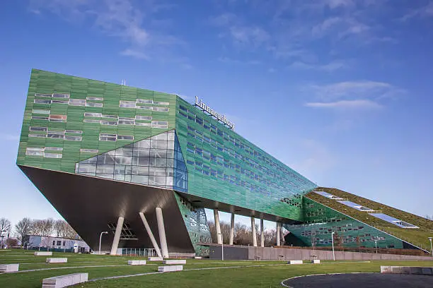 Photo of Modern building of the Groningen university