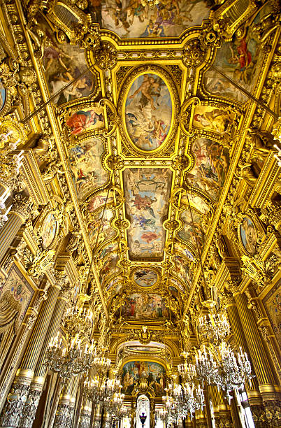 ガルニエ宮（オペラ座） - opera opera garnier paris france france ストックフォトと画像