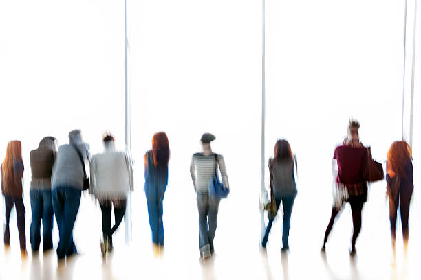 istock Large Group of Unrecognizable People 532116809