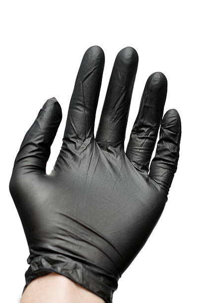 istock Black Latex Glove 532116977