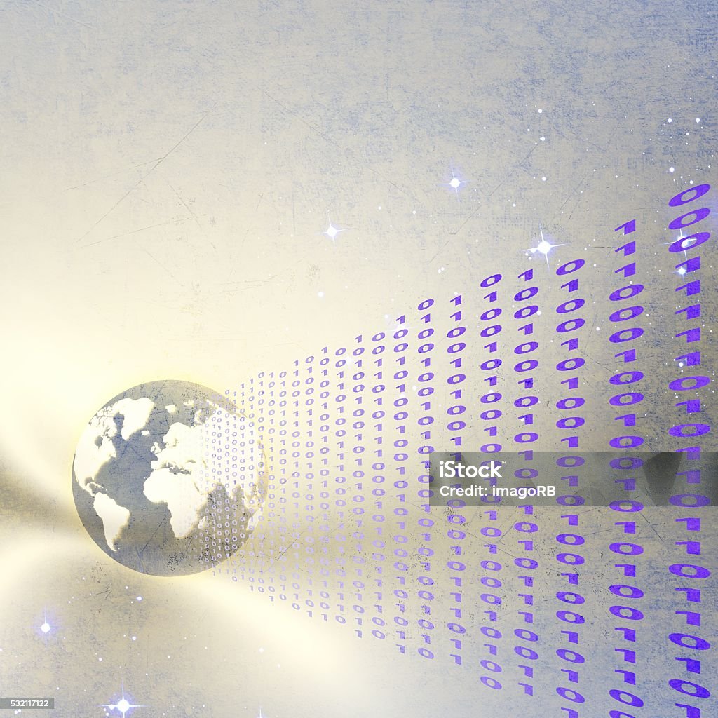 Code World Background Abstract Background With World Globe And Binary Code Stock Photo ...