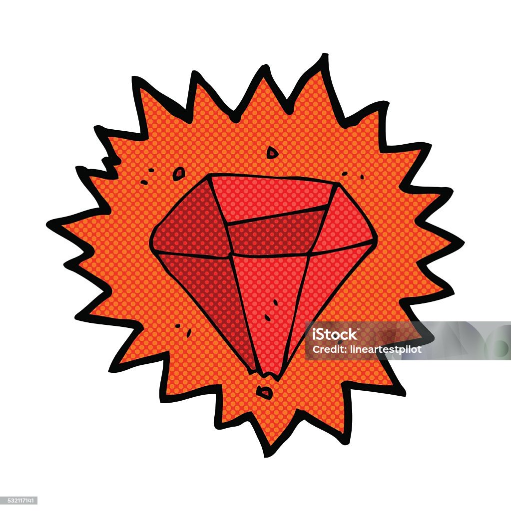 Exploding Ruby Cartoon Comic Cartoon Ruby Stock Illustration - Download Image Now - 2015 ...
