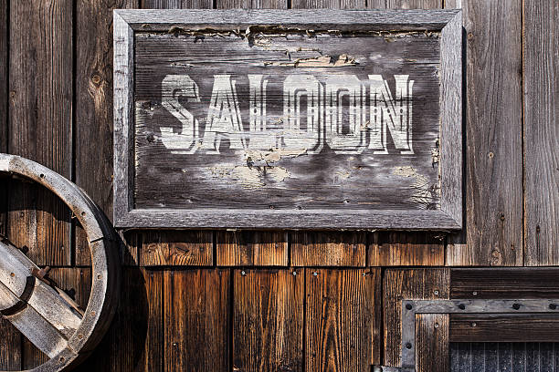 istock wooden sign with word saloon 532118726