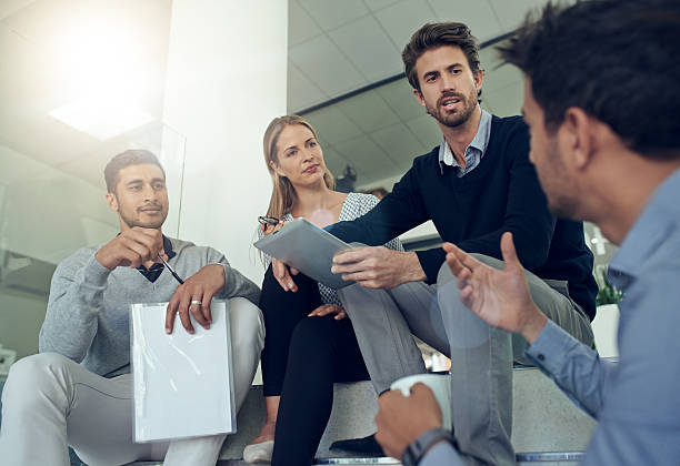istock Sitting down to business 532120624