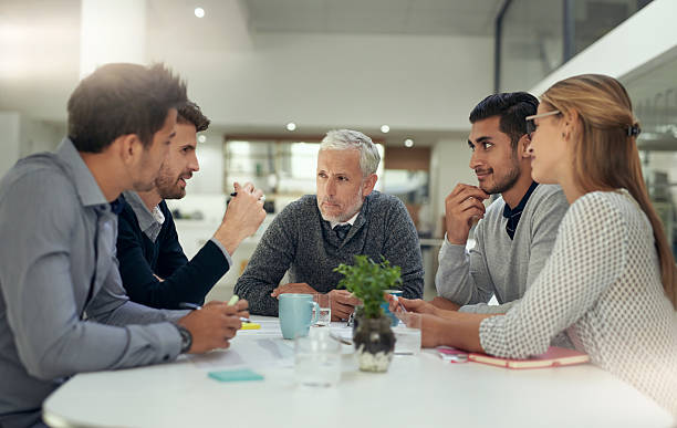 istock He's got everyone's attention 532120970