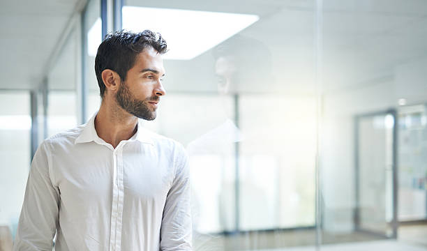 istock Keeping his sights on the future 532121628